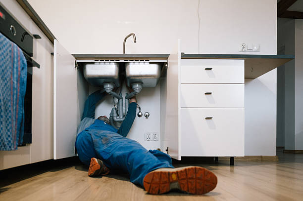 Professional Drain Cleaning technician working in Plymouth, MI